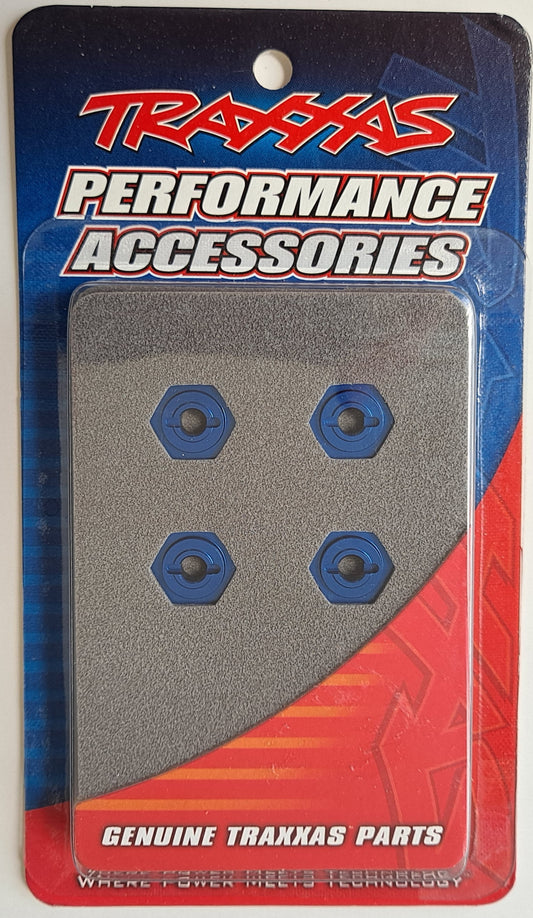 Traxxas Aluminum Wheel Hex Hub Blue (4 pcs) #7154X