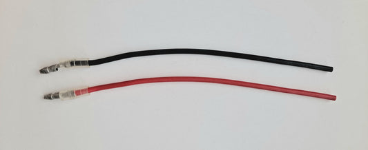 Tamiya Motor Lead 4mm Bullet with 6" Lead 16AWG (1 pr) DLR1055