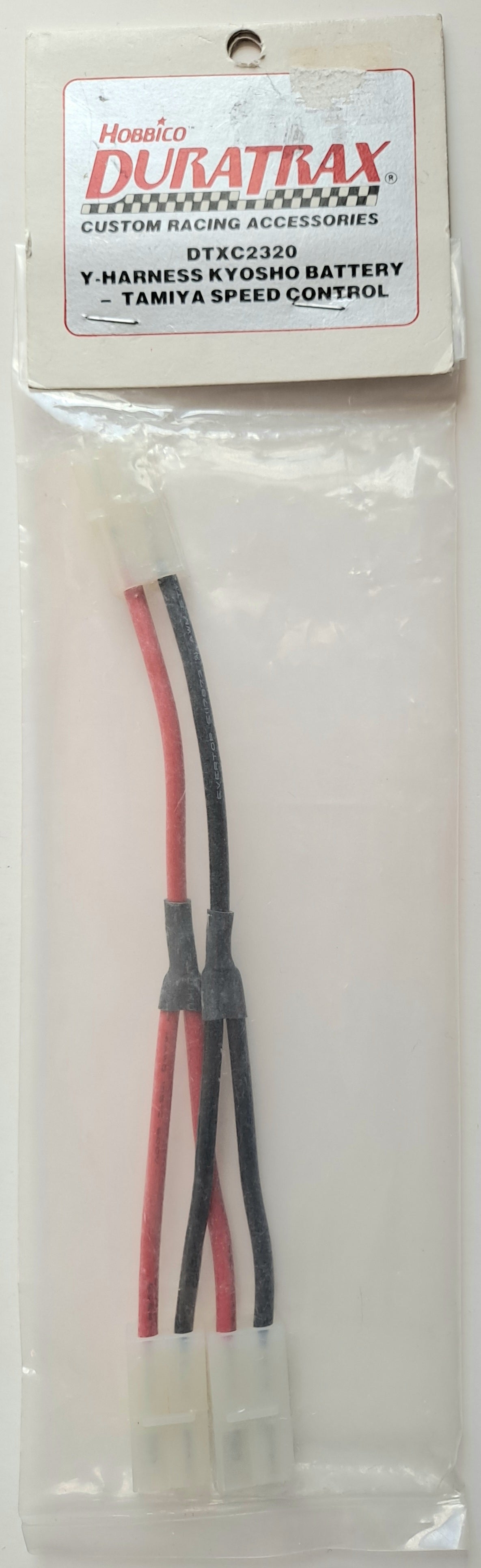 Duratrax Y-Harness Kyosho Battery to Tamiya Speed Control DTXC2320