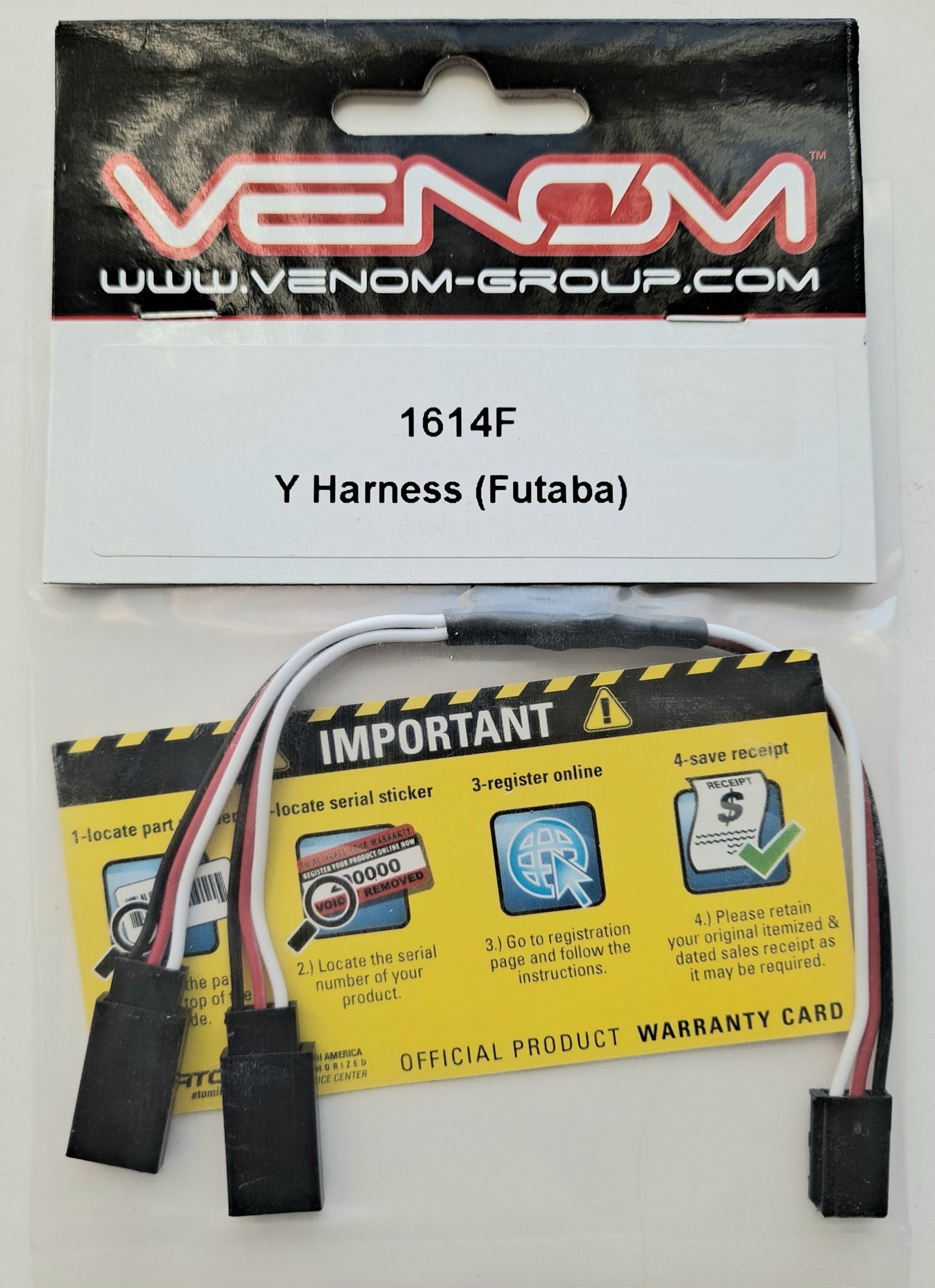 Venom Futaba Y Harness VEN-1614F