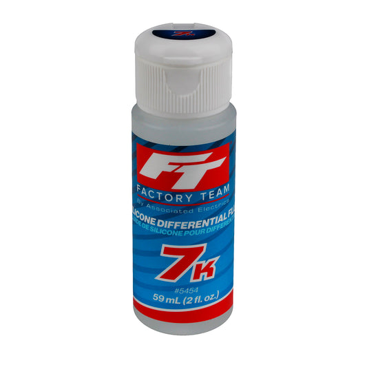 Factory Team Associated Silicone Diff Fluid 7,000 cSt #5454 2 fl.oz. 59mL