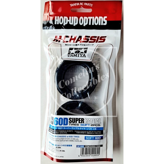 Tamiya Hop-Up M-Chassis 60D Super Radial Tires Soft (1 pr) 54995