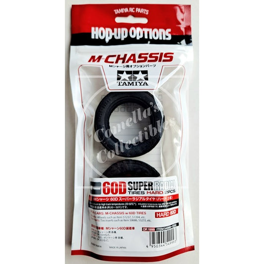 Tamiya Hop-Up M-Chassis 60D Super Radial Tires Hard (1 pr) 54999
