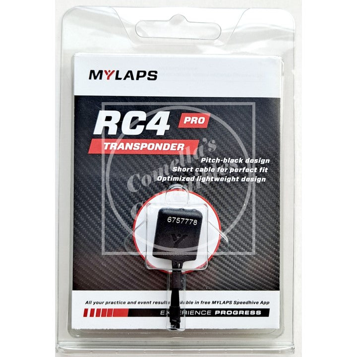 MYLAPS RC4 Pro Direct Powered Personal Transponder (Black) AIT10R147