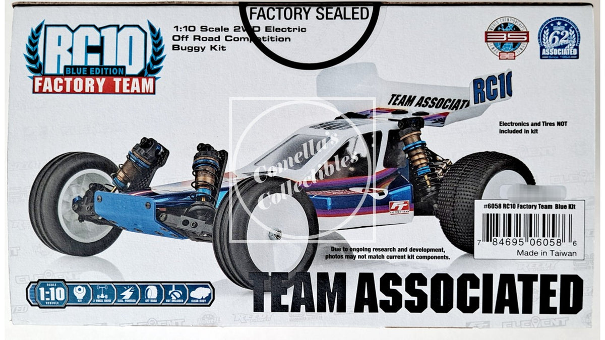 Team Associated 6058 RC10 Factory Team Kit Blue Edition 2WD