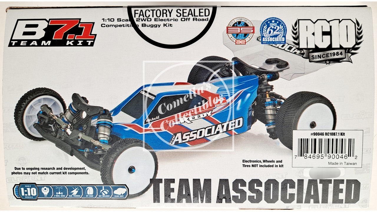 Team Associated RC10 B7.1 Team Kit 1:10 2WD Off-Road Electric Buggy 90046
