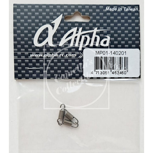 Alpha 1:8 Tuned Pipe to Manifold Connecting Spring (3 pcs) MP01-140201