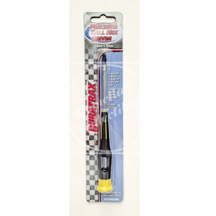 Duratrax 5.0mm x 75mm Precision Ball Hex Driver DTXR0260