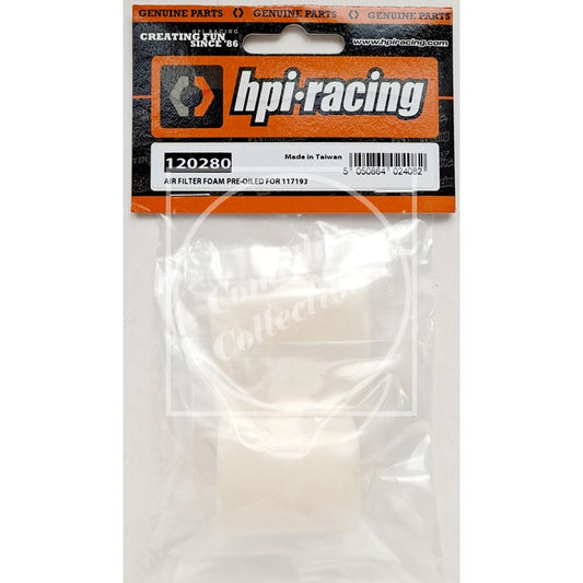 HPI Racing Pre-Oiled Air Filter Foam for 12-18 Air Cleaner 120280
