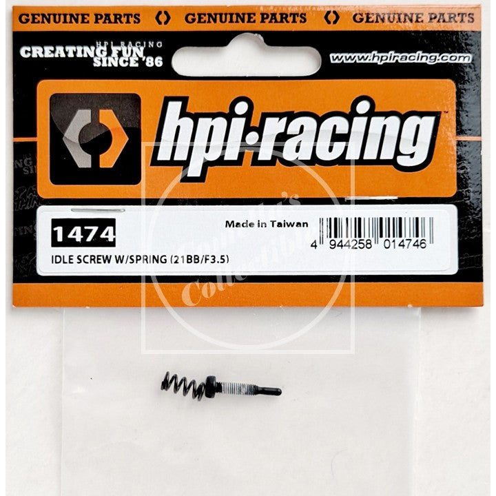 HPI Racing 1474 Idle Adjustment Screw with Spring