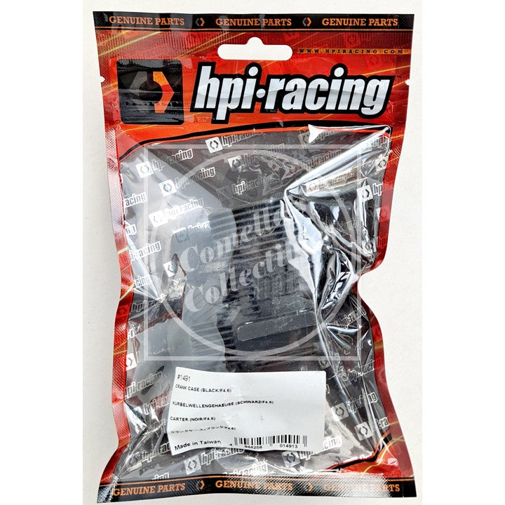 HPI Racing F4.6 Crankcase (Black) 1491