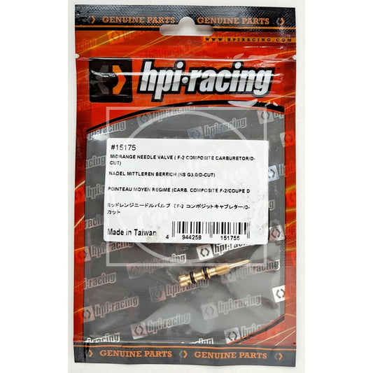 HPI Racing Midrange Needle Valve for F-2 Composite Carb D-Cut 15175