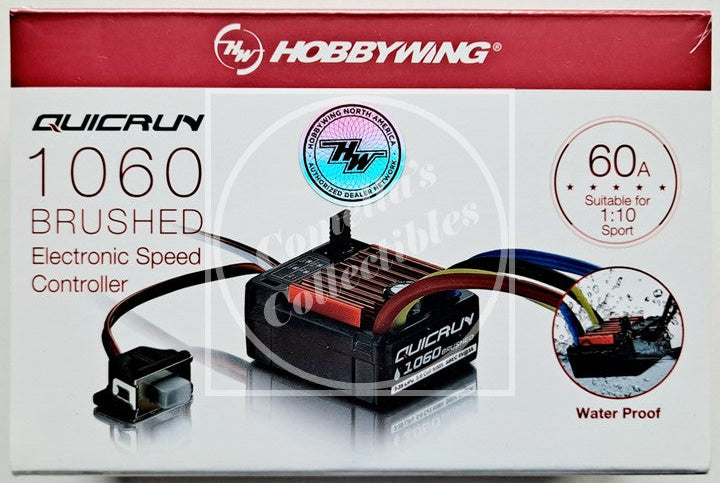 Hobbywing QuicRun 1060 Brushed ESC SBEC T-Plug (2-3S) #30120203