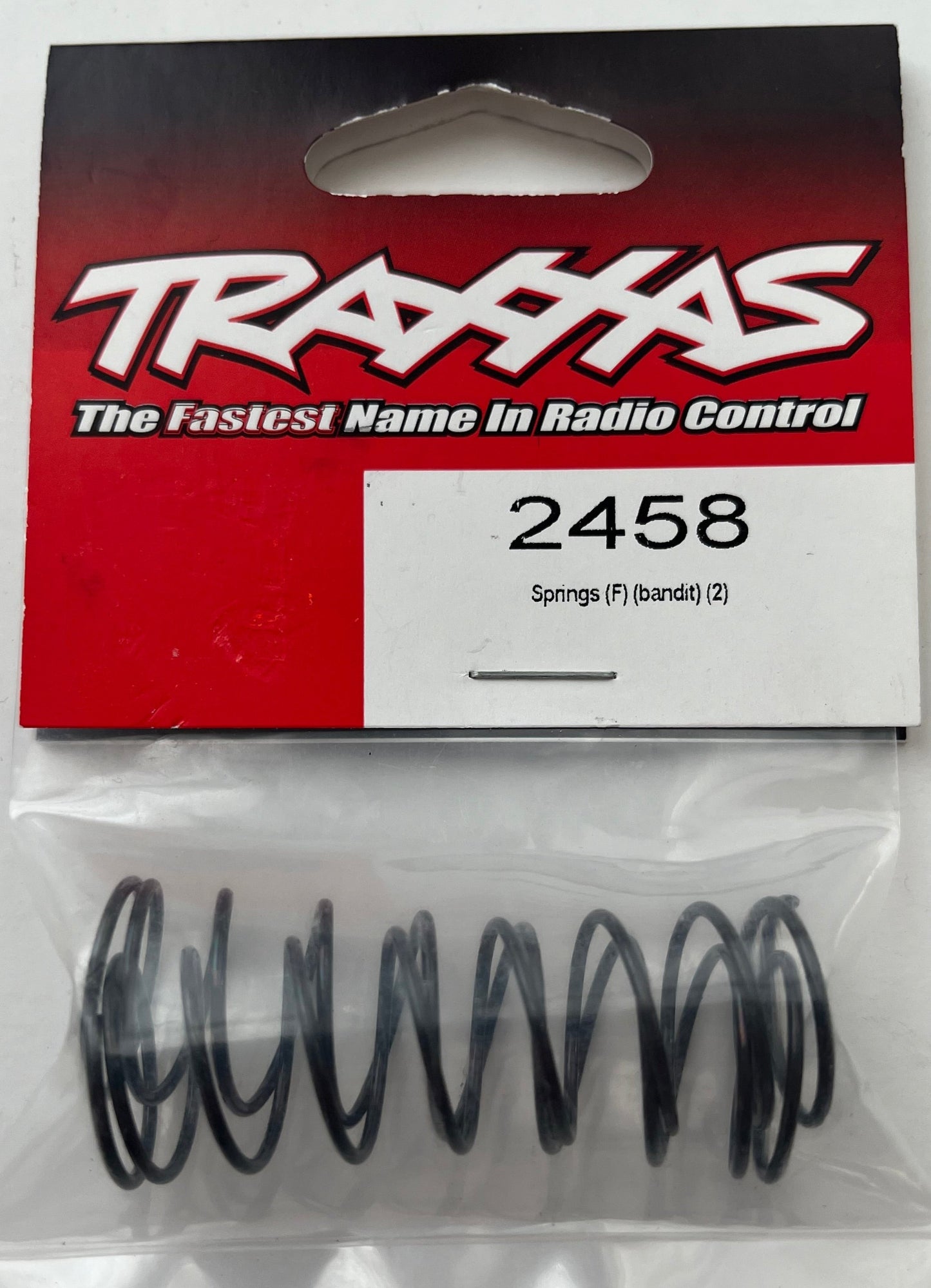 Traxxas Front Springs for Bandit (black) (2) #2458