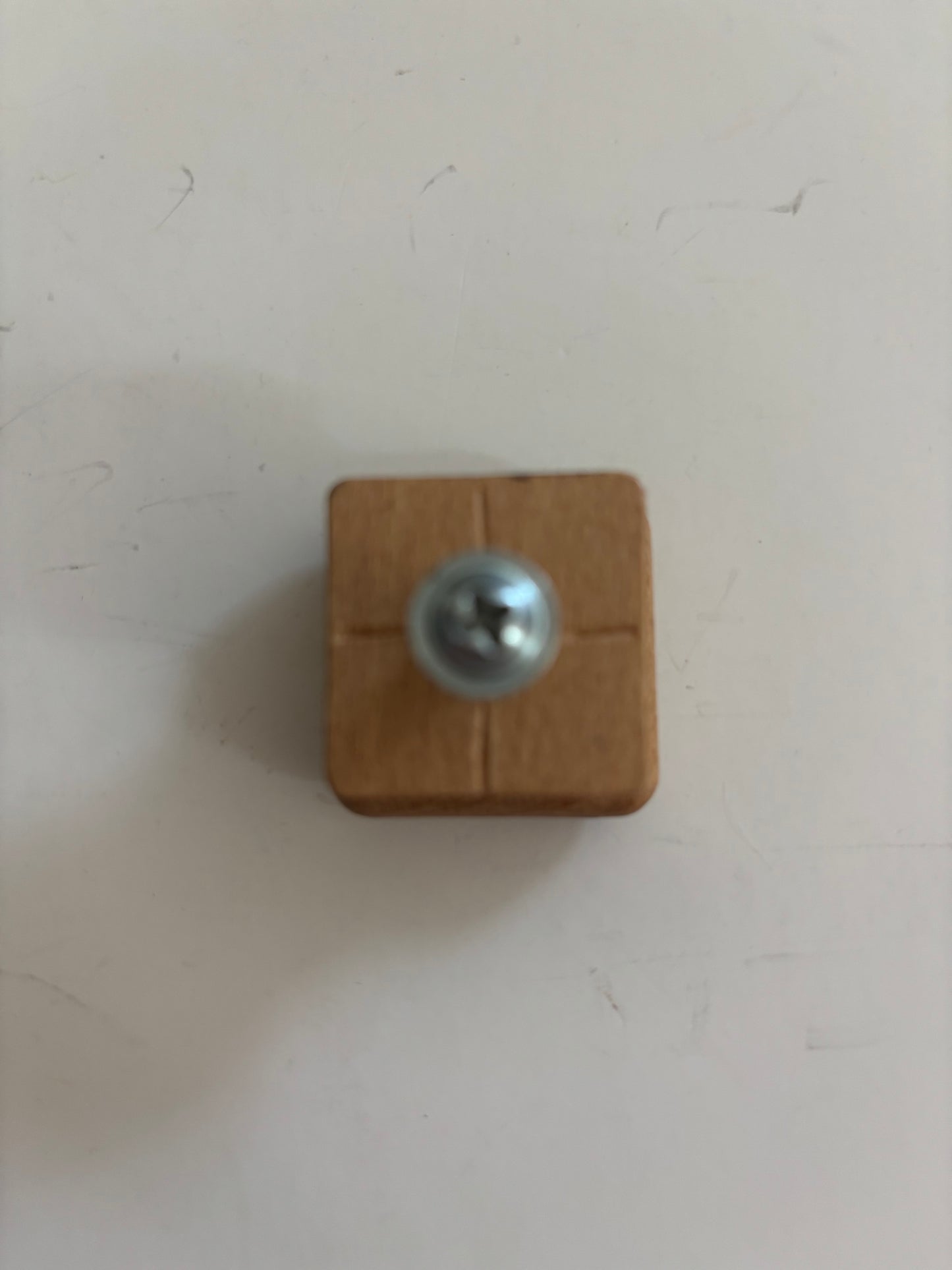Longaberger Wooden Square Basket Knob