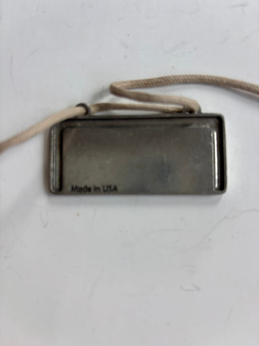 Longaberger Pewter Big Dreams Bright Stars Real Success 2004 Basket Tie-On