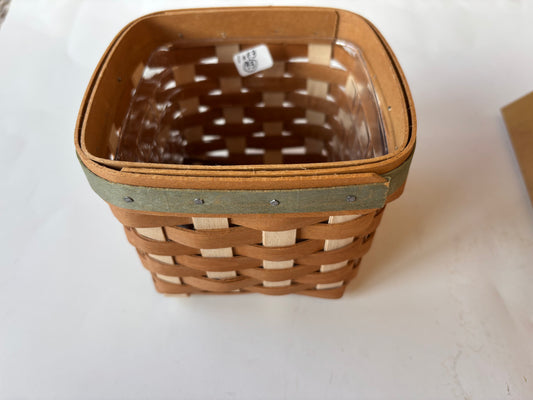 Longaberger 2009 Collectors Club Birdhouse Basket Set