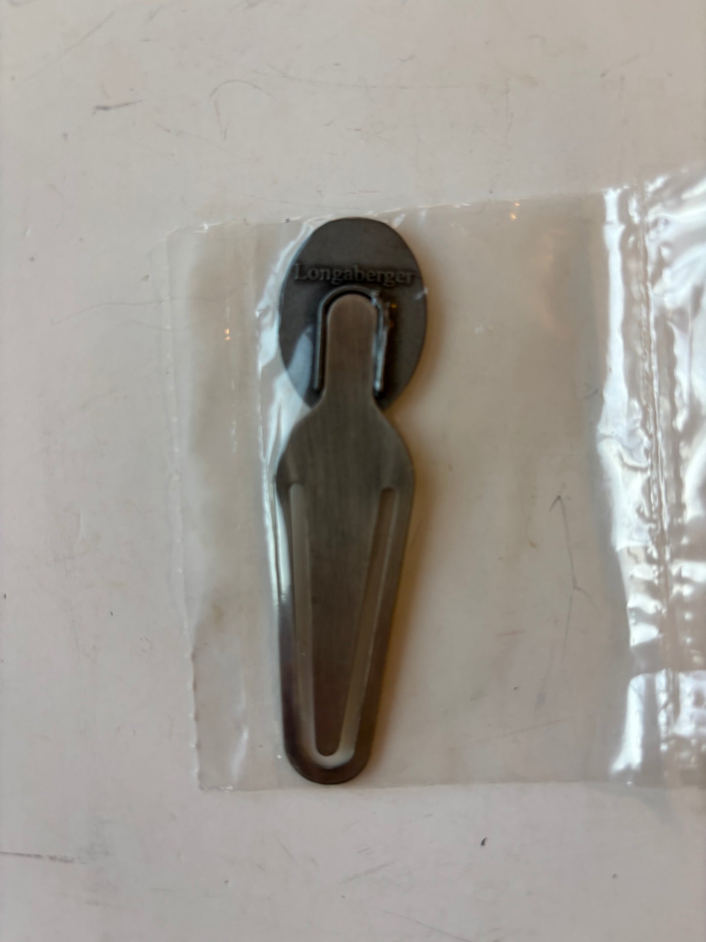 Longaberger Pewter Horizon of Hope Bookmark - NIB
