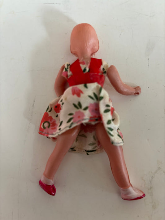 Vintage Miniature Celluloid Doll