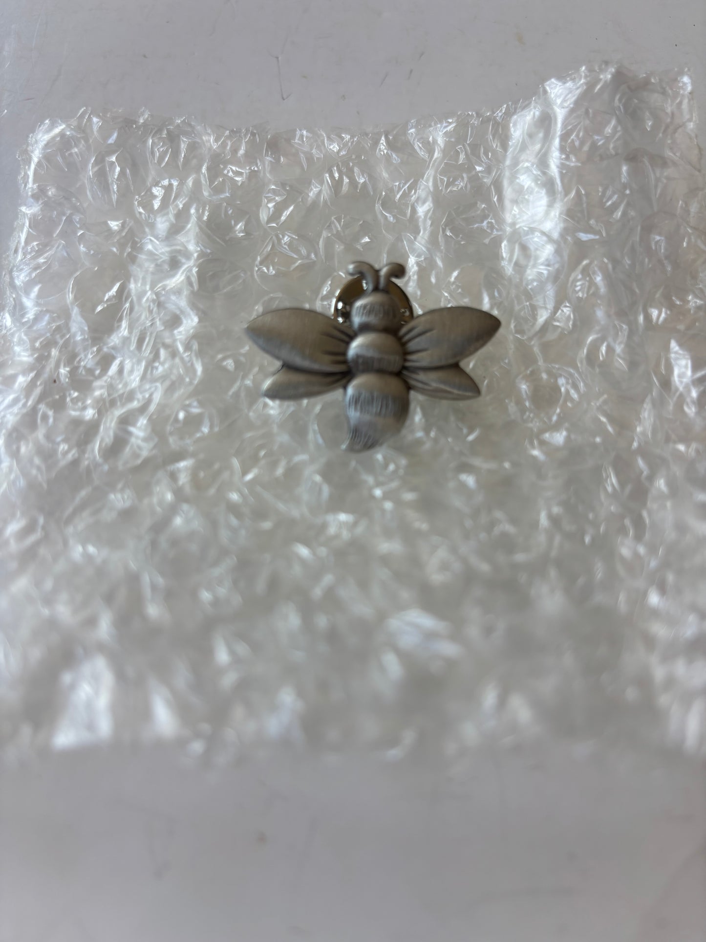Longaberger Pewter Bumble Bee Pin - NIB #77320