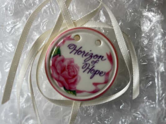 Longaberger Horizon of Hope Basket Tie On - NIB - #33677