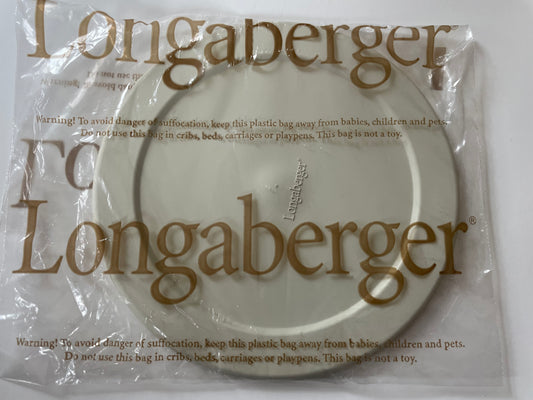 Longaberger Protector Lid 8" American Work - NIB - #40395