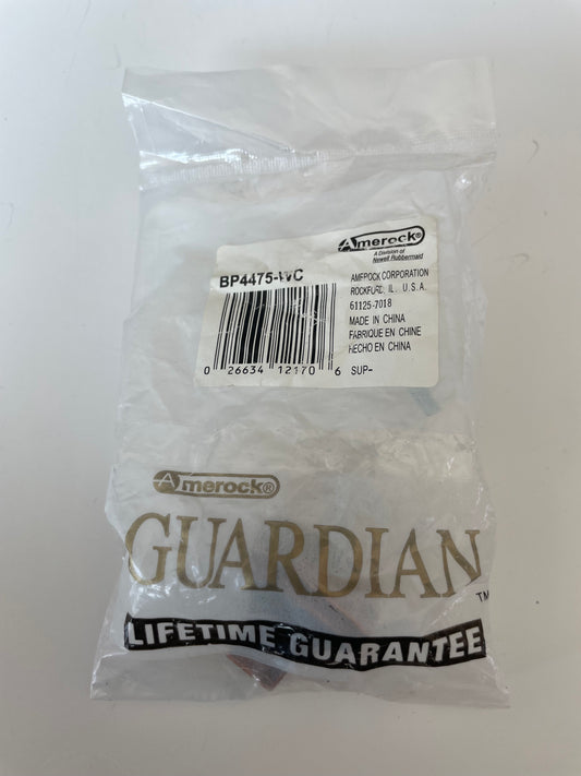 Amerock Guardian Polished Brass Decorative Knob - NIB - BP4475-WC