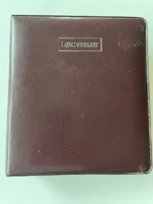 Longaberger 1996/1997 Consultant Notebook