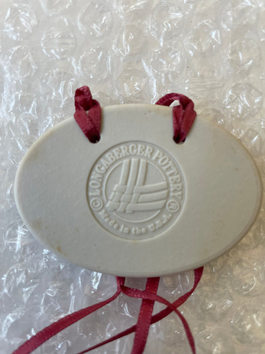 Longaberger 1996 Happy Mother's Day Basket Tie On