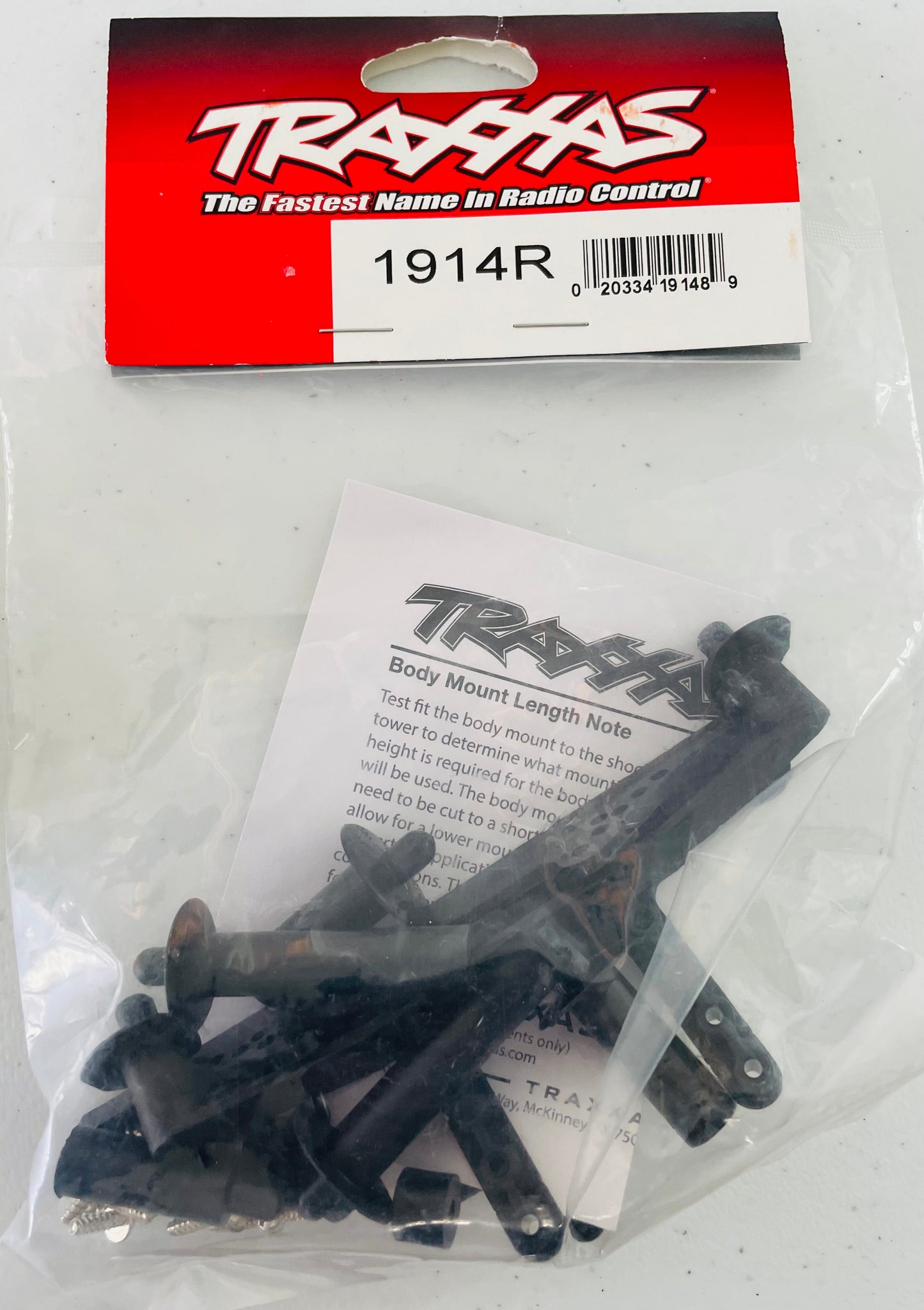 Traxxas Front and Rear Body Mount #1914R