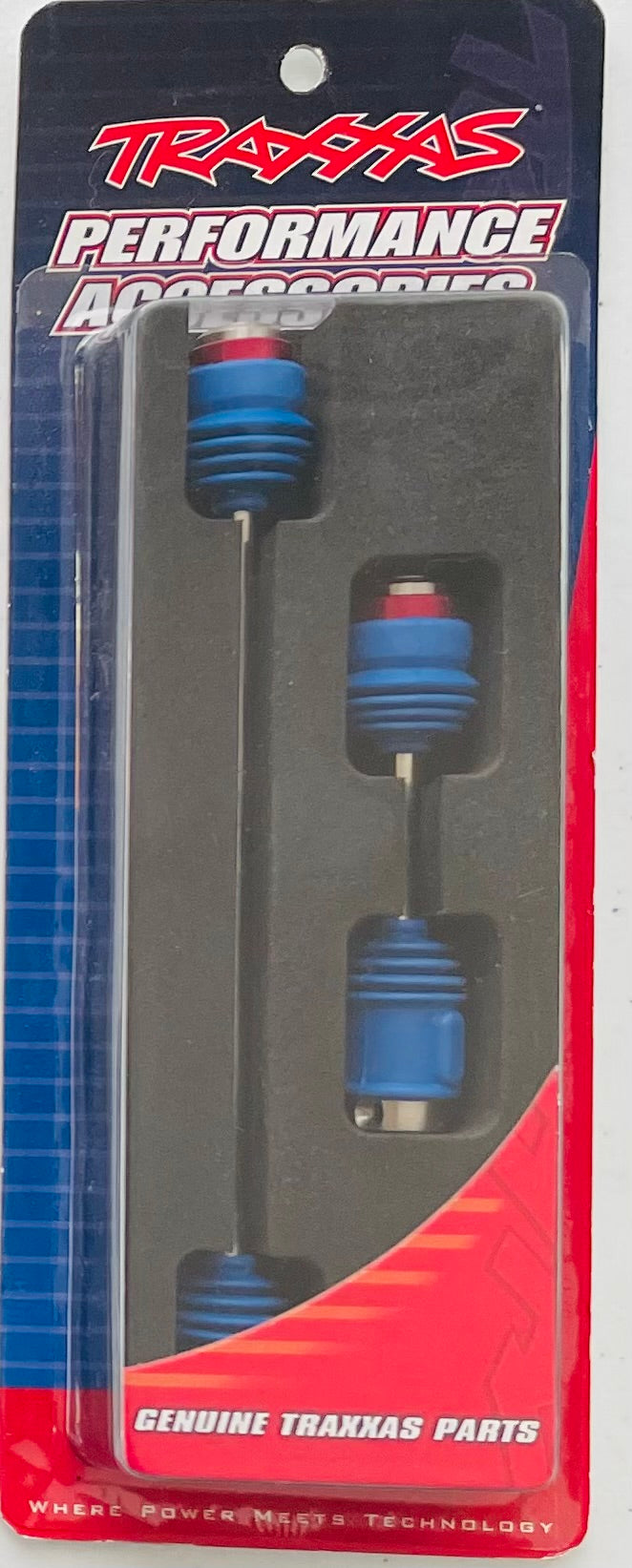 Traxxas Blue Center E-Revo Driveshafts #8269R