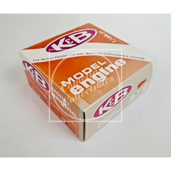 Vintage NOS NIB K&B .40 RC Front Rotor Nitro Engine w/ K&B Carb & Silencer #4011