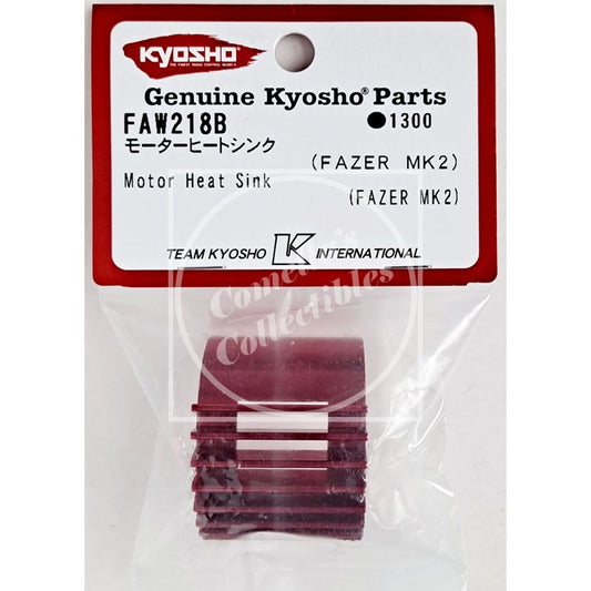 Kyosho motor heat sink packaging with clear plastic cover