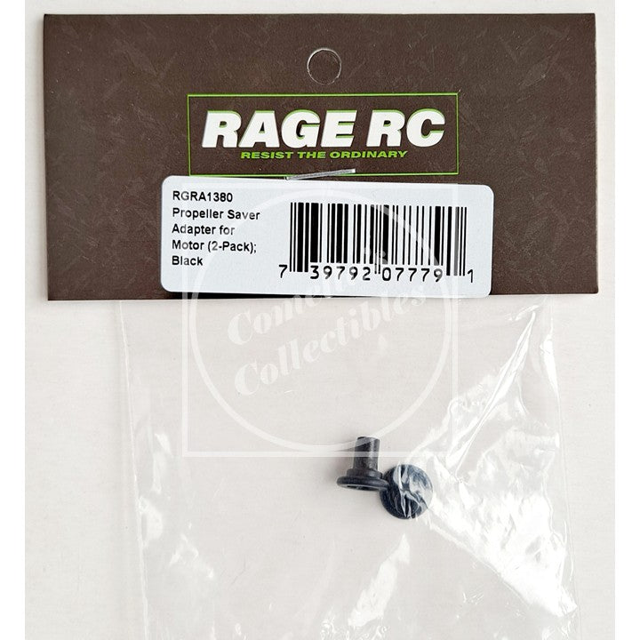 Rage RC RGRA1380 Black Propeller Saver Shaft Adapter (2 pcs)
