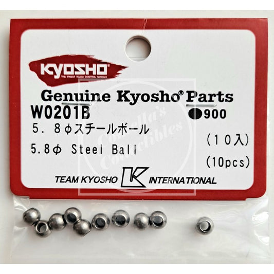 Kyosho 5.8mm Steel Ball (10 pcs) W0201B