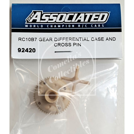 Factory Team Associated RC10B7 Gear Differential Case and Cross Pins #92420