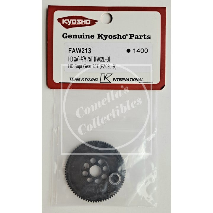 Kyosho HD 75T Spur Gear for FZ02L-B FAW213