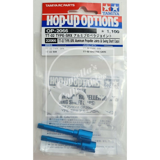 Genuine Tamiya Hop-Up TT-02 Type-SRX Aluminum Propeller Joints & Caps 22066