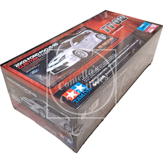 Tamiya 1/10 ‘03 Ford Focus RS 4WD Kit w/ Motor ESC TT-02 Chassis #47495-60A