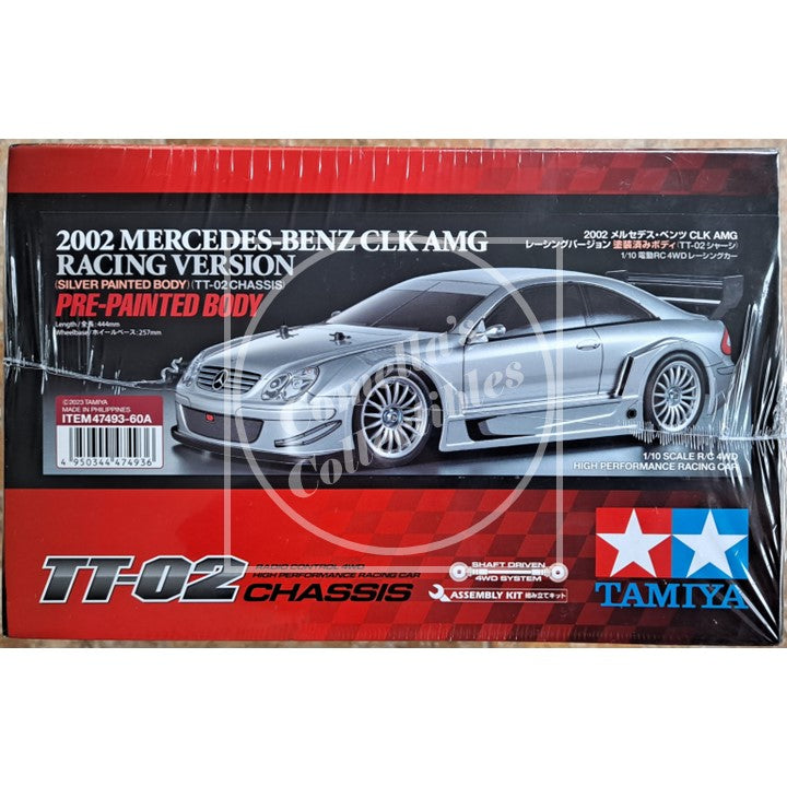 Tamiya 1/10 '02 Mercedes-Benz CLK AMG 4WD Kit TT-02 with Motor & ESC #47493-60A