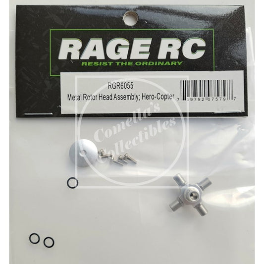Rage RC Metal Rotor Head Assembly for Hero-Copter RGR6055