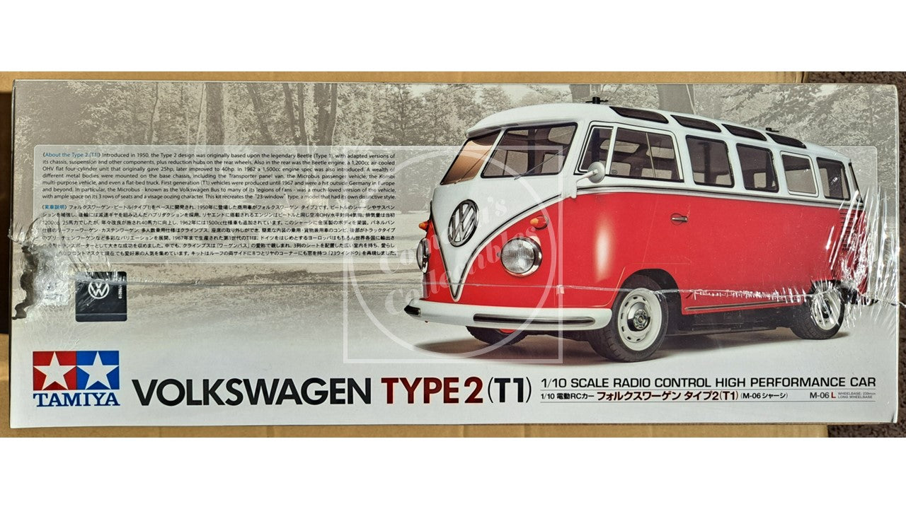 Tamiya 1/10 Volkswagen Type 2 Van M-06 Chassis 2WD with Motor & ESC #58668-60A