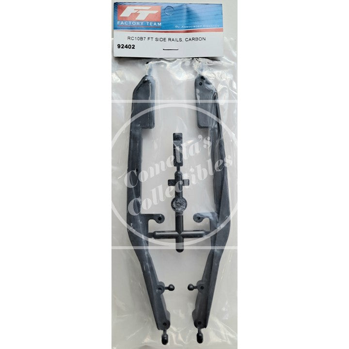 Factory Team Associated RC10B7 FT Carbon Side Rails #92402