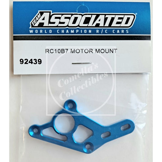 Factory Team Associated RC10B7 Blue Aluminum Motor Mount #92439