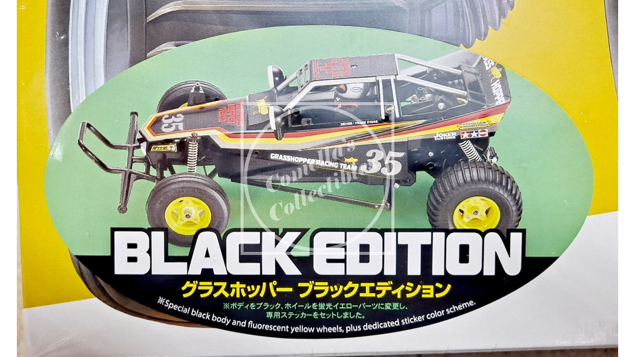 Tamiya 1/10 Grasshopper Black Edition 2WD Buggy Kit w/ Motor & ESC #47522