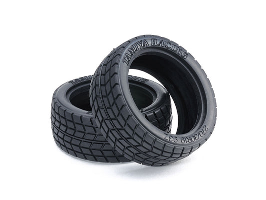 Tamiya Spare Parts Racing Radial Tire Set (1 pr) #50419