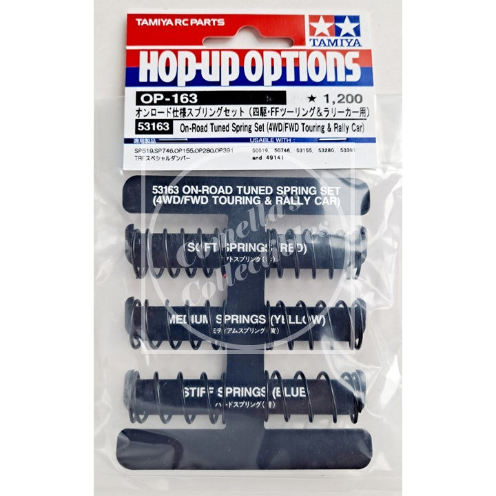 Tamiya Hop-Up On-Road Tuned Spring Set for Touring & Rally Cars #53163