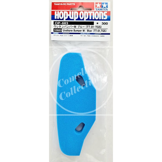 Tamiya 53683 Urethane Bumper M / Blue (TT-01, TGS)