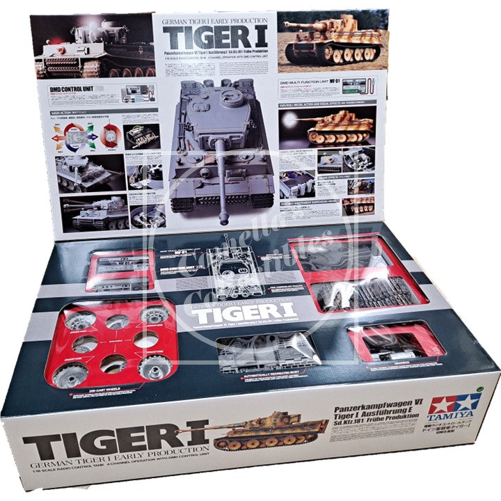 Tamiya RC 1:16 Tiger I DMD/ MF01 Accessory Full Option Tank Kit #56010