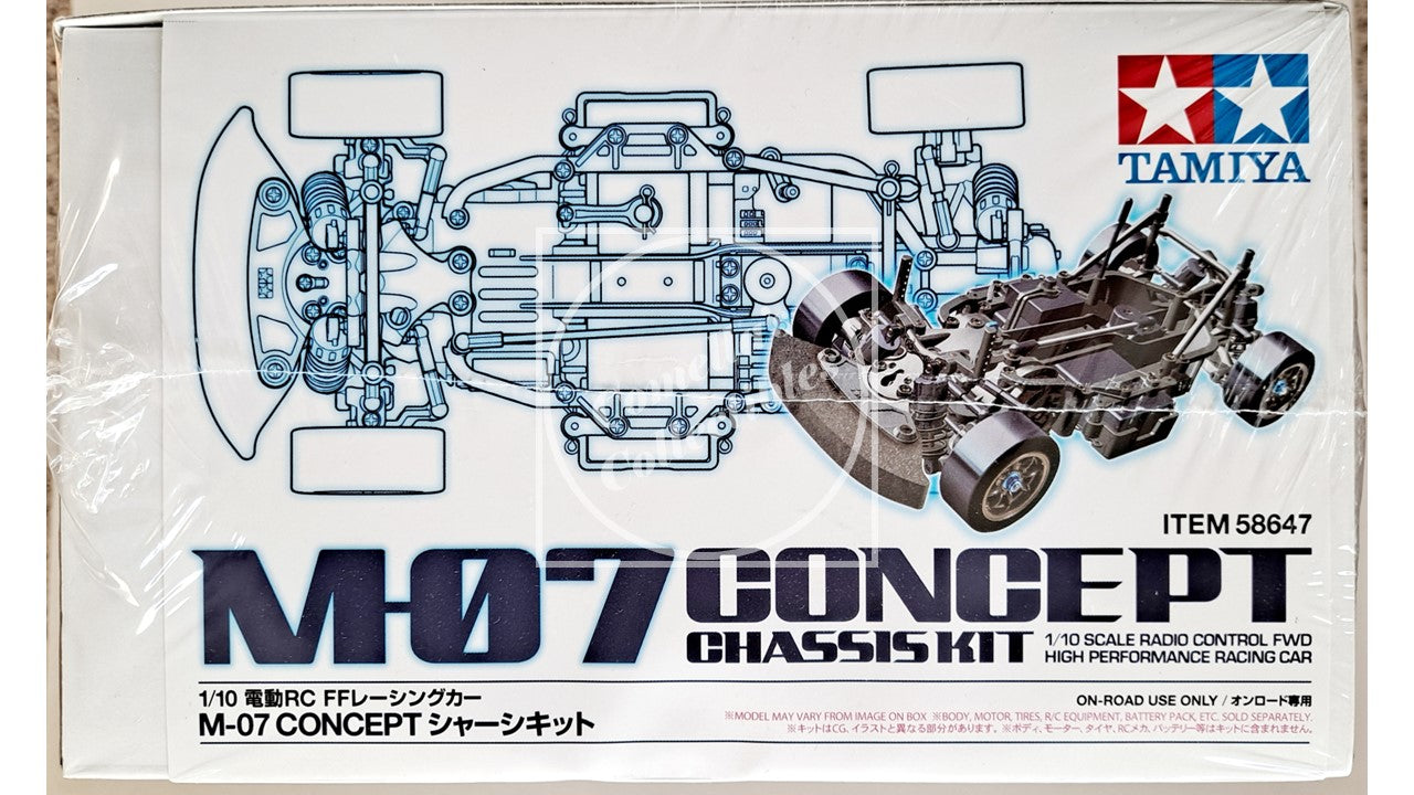 Tamiya RC 1/10 FWD M-07 Concept Chassis Kit #58647